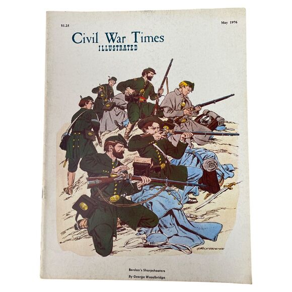 1976 Civil War Times Illustrated Lot of 10 VG+ History Magazines Excl Mar & Sep - Picture 6 of 12